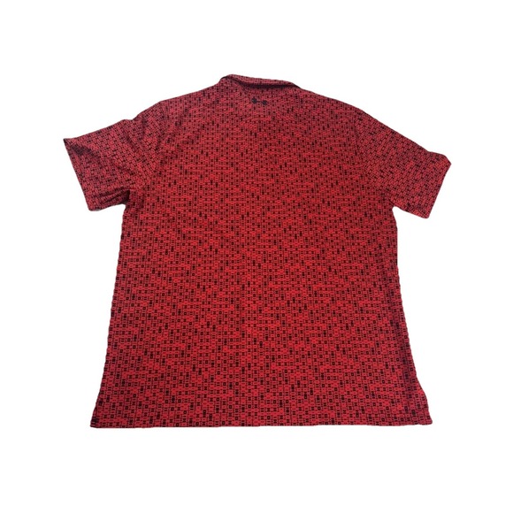Under‎ Armour Shirt Men's Sz XL X-Large Playoff Polo Red Black Golf NWT - Picture 7 of 7